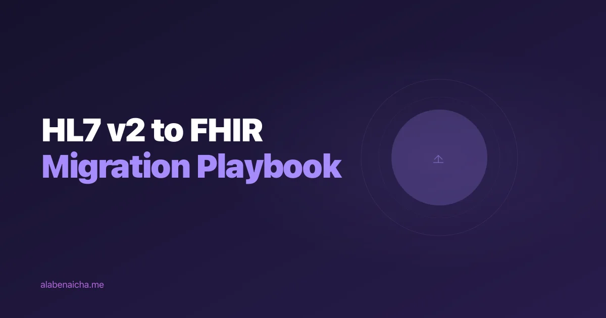 HL7 v2 to FHIR Migration: A Technical Lead's Playbook for European Hospitals