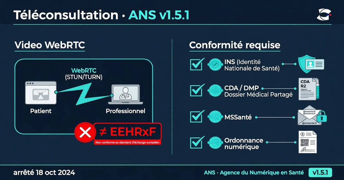 Interopérabilité des plateformes de téléconsultation en Europe
