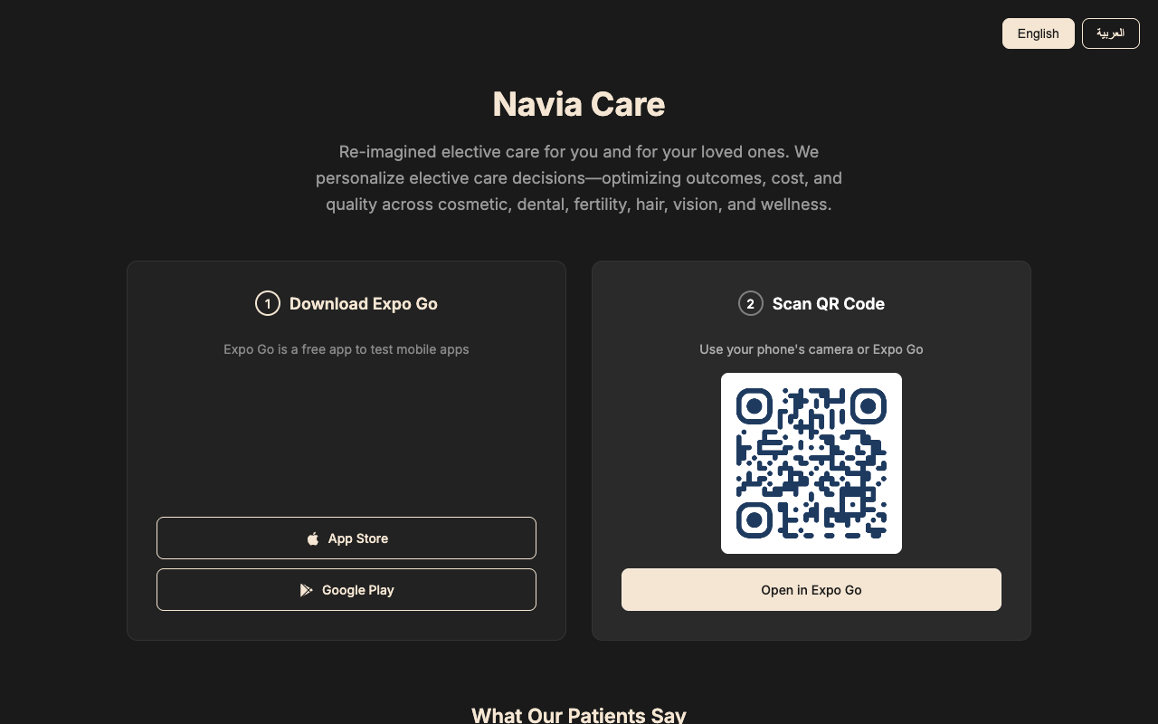 NaviaCare - Plateforme de mise en correspondance des soins électifs alimentée par l'IA